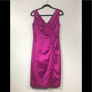 Fuchsia cocktail dress